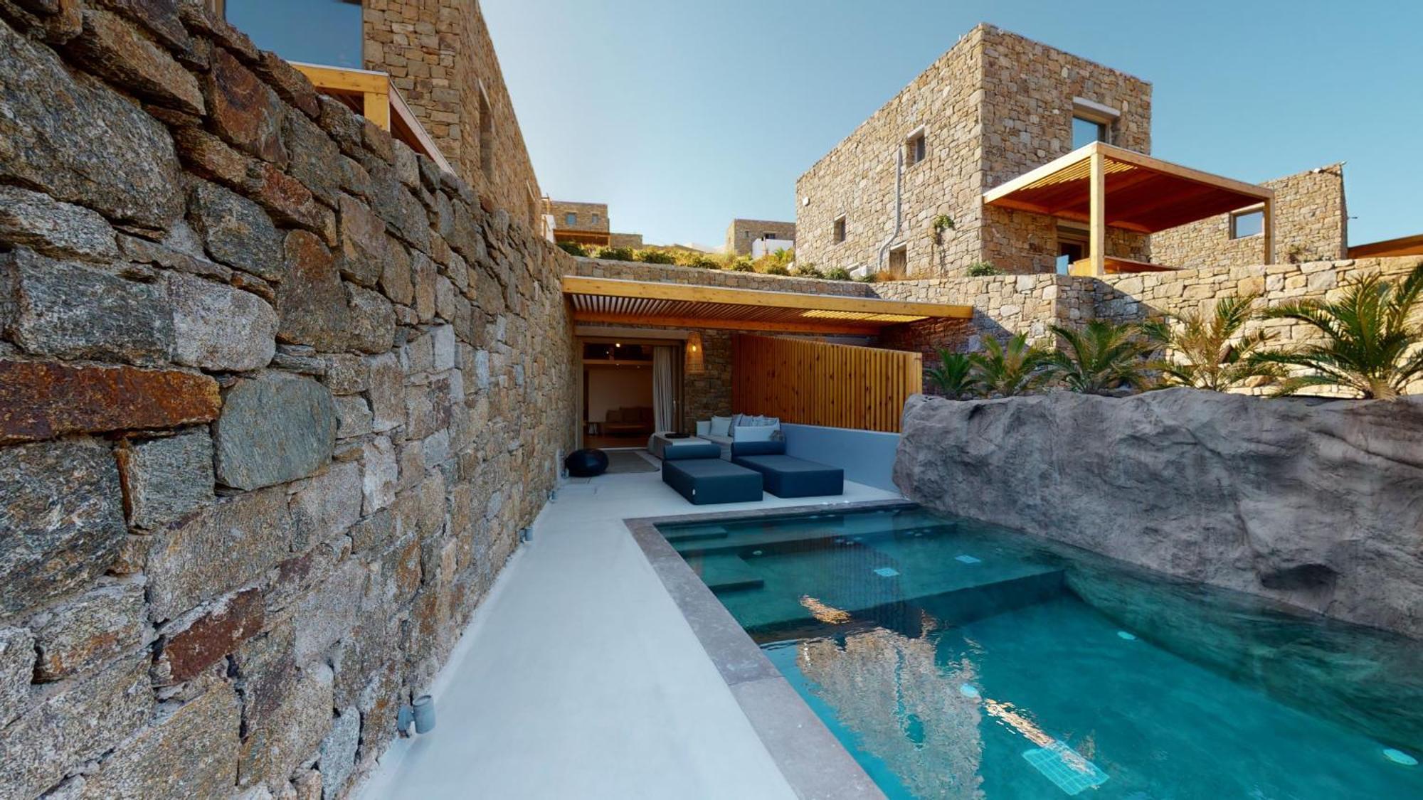 Nasta Suites & Villas Intentional Living Mykonos Panormos  Oda fotoğraf